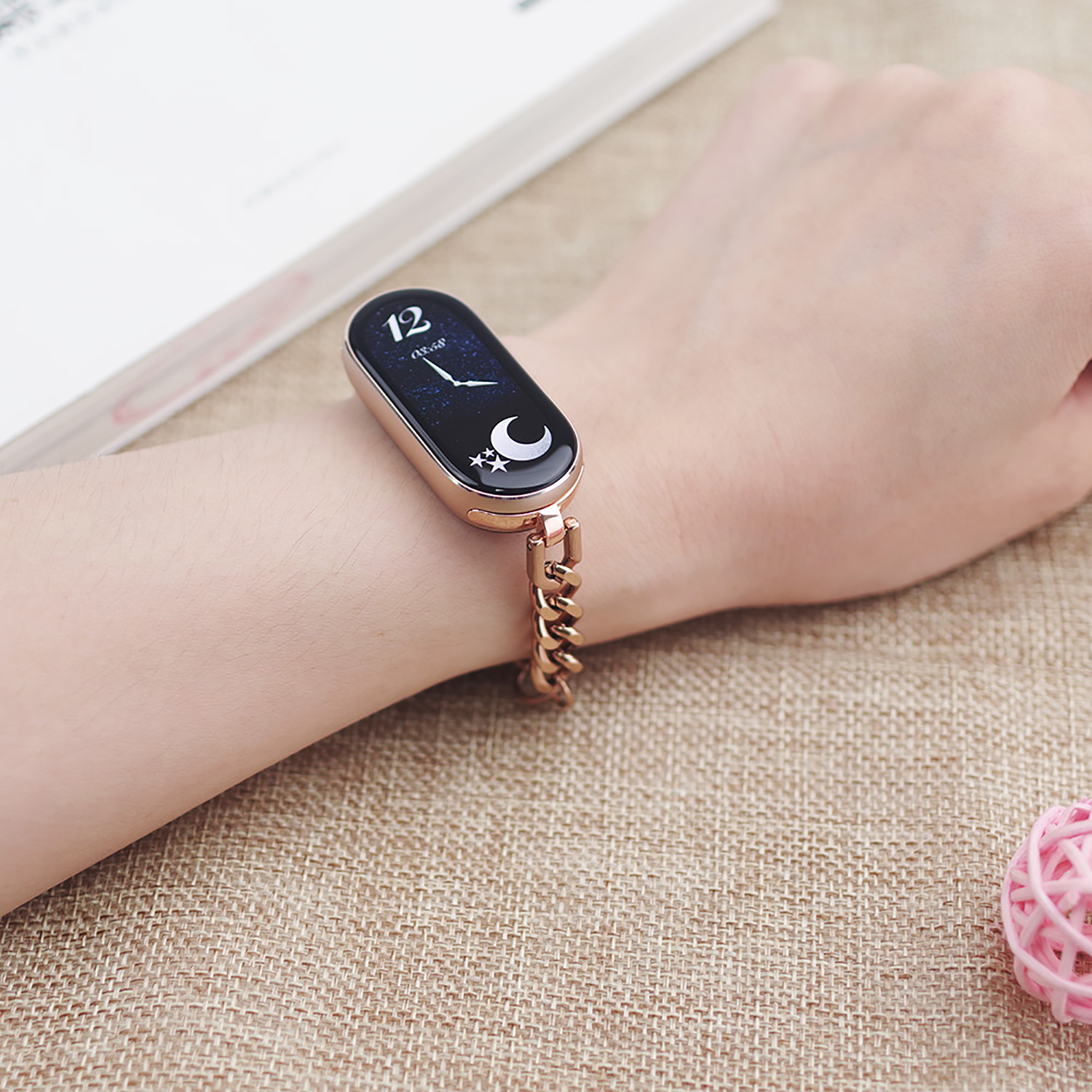 Health Wellness Bracelet - Mi Band 11 için Bileklik Zinciri,