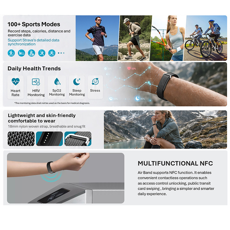 VALDUS Air Band Akıllı Bilekli - Health Wellness Bracelet incelemesi ve fiyatı